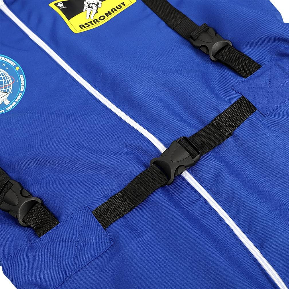 Mens Astronaut Costume Adult Astronaut Suit Outfit Men Costumes Halloween