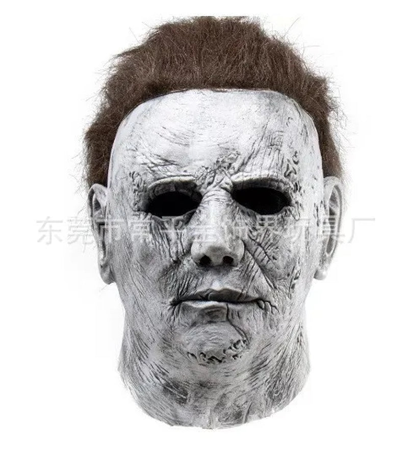 Adult Michael Myers Cosplay Costume Mask Props Halloween Jumpsuit Outfits Horror Bloody Killer Carnival Party Costume for Men
