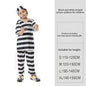 Adult Inmate Costume Orange Prisoner Jumpsuit Jailbird Outfit for Halloween Orange Prisoner Costume Men Jail Jumpsuit Costume