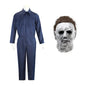 Adult Michael Myers Cosplay Costume Mask Props Halloween Jumpsuit Outfits Horror Bloody Killer Carnival Party Costume for Men