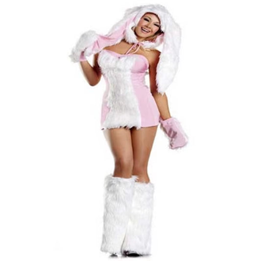 Adult Sexy Furry Animal Costume for Women Animal Costumes Halloween Carnival Rabbit Wolf Fox Cat Cosplay Furry Costumes Outfits