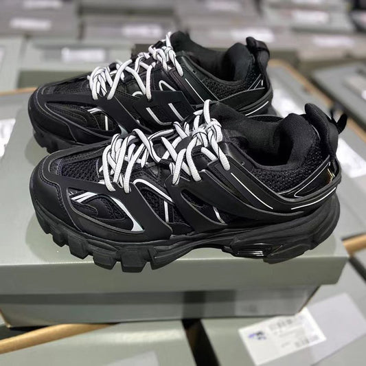 Designer Track 3 3.0 Shoes Luxury Sneakers for Mens Womens Shoe Casual Sport Shoe White Black Green Pink Blue Grey Platform Runners Tracks 3 Mens Trainers Size 36-45