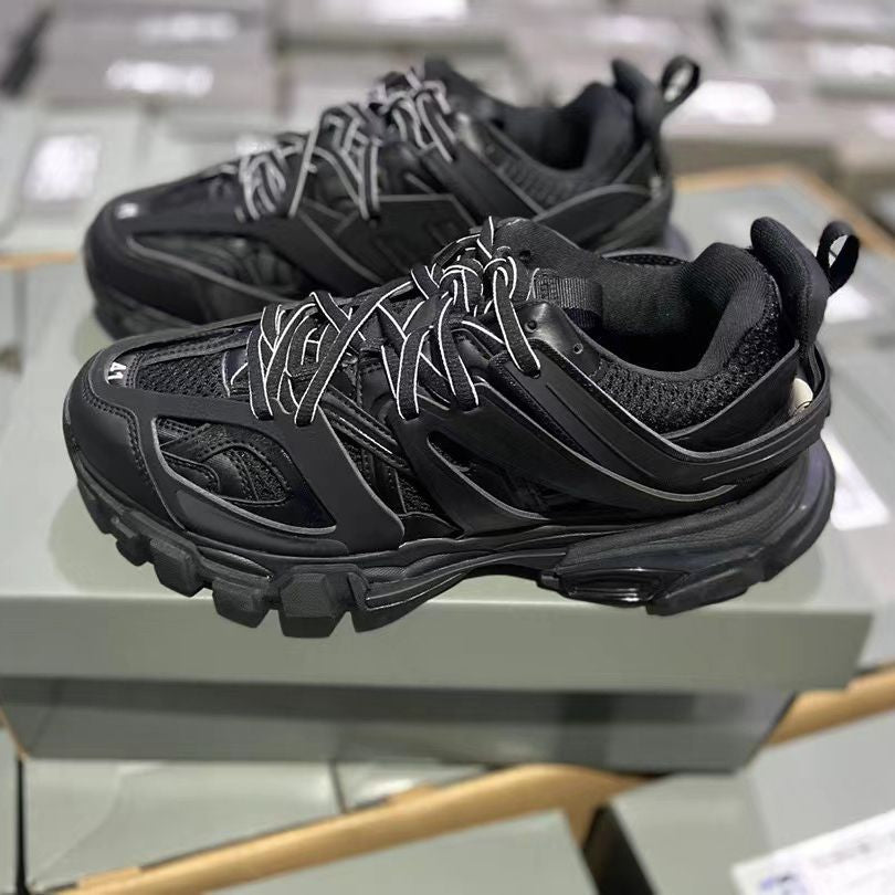 Designer Track 3 3.0 Shoes Luxury Sneakers for Mens Womens Shoe Casual Sport Shoe White Black Green Pink Blue Grey Platform Runners Tracks 3 Mens Trainers Size 36-45