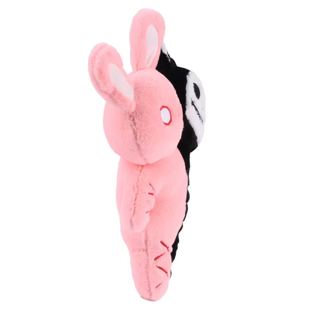 Halloween Double Headed Skull Rabbit Plush Toy Grimace Halloween Doll Company Holiday Gifts Children'S Halloween Creative Gifts